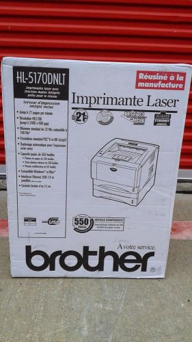 Brothers Imprimante Laser PrinterLaser Printer USB/Ethernet/ Parallel HL-5170DNL