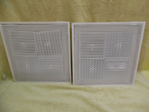 2X PRICE Face Controller 12x12 Powder Coat Diffuser Perforated Ceiling Diffuser