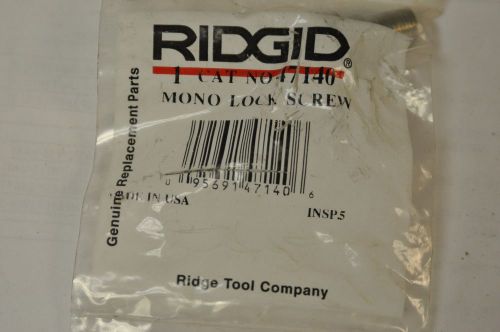 RIDGID 47140 REPLACEMENT PARTS NOS NEW!