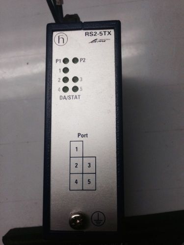 HIRSCHMANN RS2-5TX Industrial Ethernet Switch/ Splitter