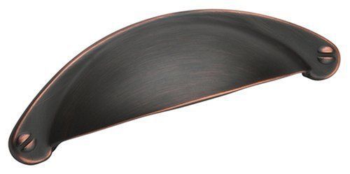 Amerock BP9365ORB Essential&#039;Z Cup Pull, Oil Rubbed B