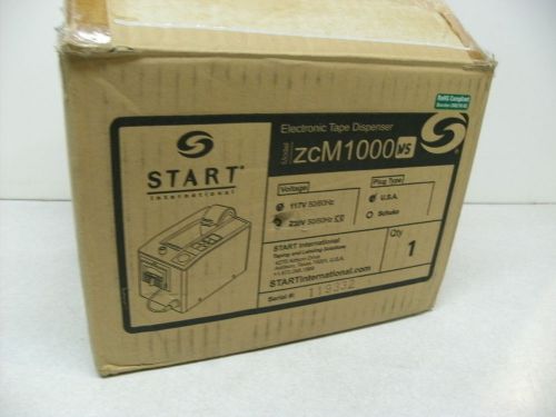 Start international electronic tape dispenser zcm1000ns, new for sale