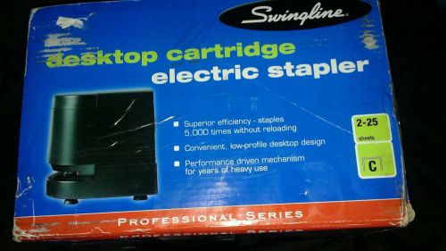 swingline cartridge stapler desktop electric