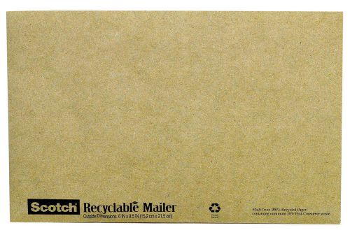 3M 6&#034; x 9&#034; Scotch Recyclable Padded Mailer
