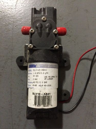 Shurflo industrial slv10-ab41 electric pump. 24 vdc 40 psi for sale