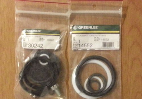 New greenlee 767 &amp; 746 hydraulic knockout pump ram rebuild kit # 30242,14552 for sale