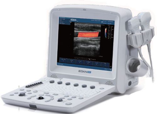 Color doppler ultrasound machine edan u50 &amp; linear array probe&amp;dicom- demo model for sale