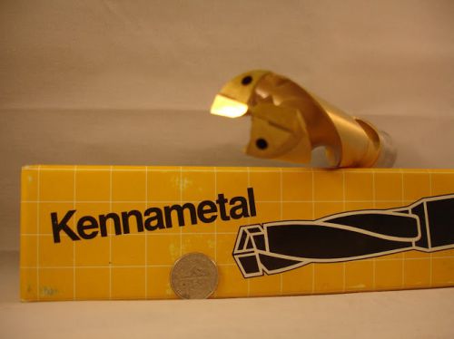 22.5mm X 4-3/4in X 7in KSPD-2250M KENNAMETAL Square Nose SE Drill (1) New*