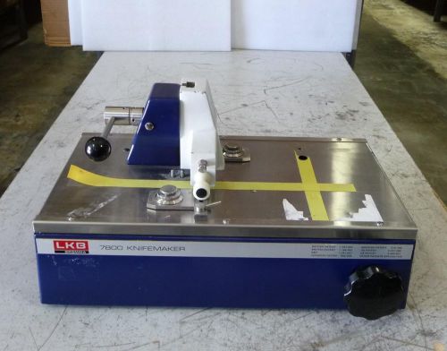 *as-is* lkb bromma 7800 glass microtome knifemaker for sale