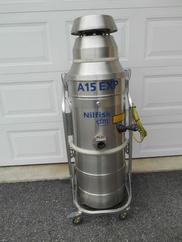 Nilfisk a15 exp explosion-proof pneumatic vacuum for sale