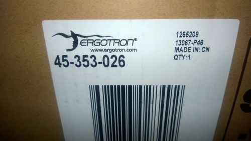Ergotron Monitor Arm for Wall Mounting Model# 45-353-026