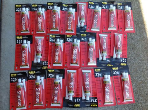 Silicone seal redrtv 3 ounce (22) tubes all new in original packaging for sale