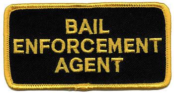 Bail Enforcement Agent Hat or Jacket Patch Item #E249