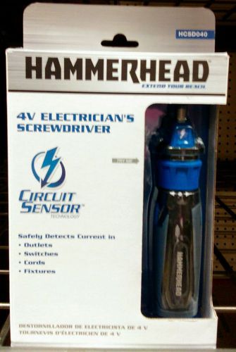 Screwdriver Electric  4V battery /voltage detector made by hammerhead