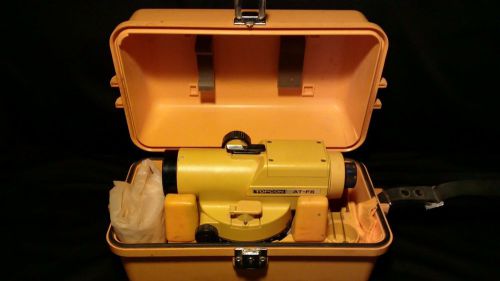 TOPCON INDUSTRIAL SURVEYOR&#039;S AT-F6 AUTO LEVEL IN STURDY PLASTIC CARRY CASE