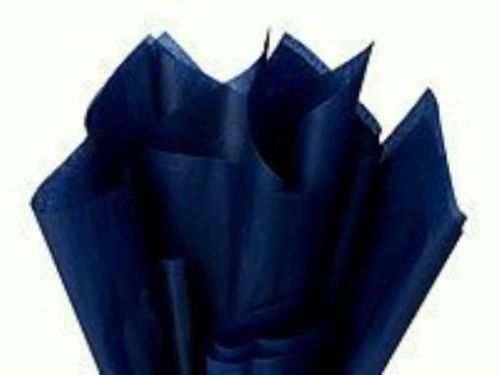 100 Ct Bulk Tissue Paper Dark Navy Blue 15&#034; X 20&#034;