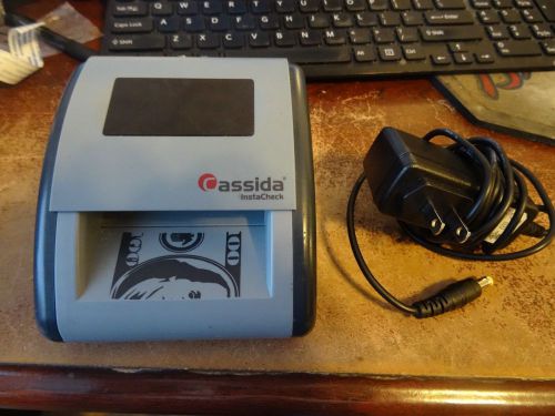 Cassida Small Footprint Easy Read Auto Counterfeit Detector TESTED