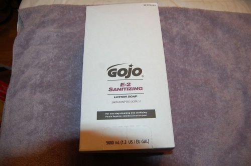 Gojo E-2 Sanitizing Lotion Soap 5000mL Refill