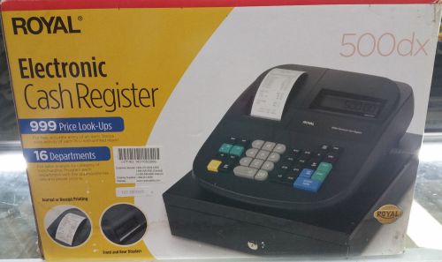 Royal 500dx Electronic Cash Register Brand New in the Box