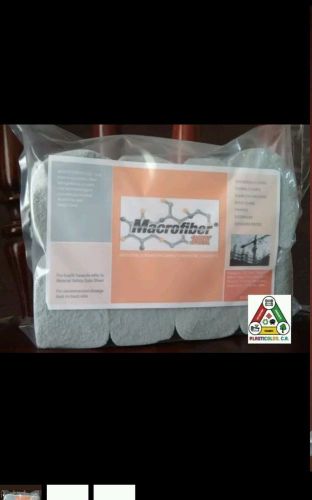 Macro fibers for concrete 2.75 lbs bag