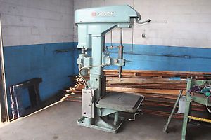 Fosdick industrial drill press Jacobs chuck column style with feed