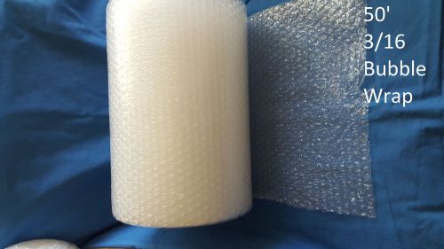 50&#039; Bubble *Wrap Roll 3/16&#034; SMALL Bubbles! 12 In. Wide! Perforated Every Foot L3