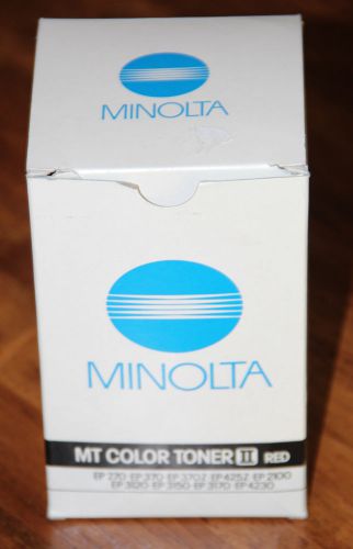 Minolta MT Color Toner II Red New In Box For EP Printers