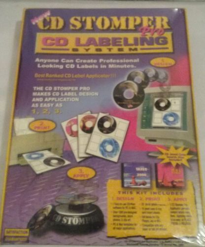 New!Cd Stomper Pro, Cd Labeling System
