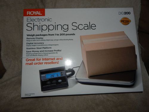 Royal electronic shipping scale