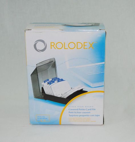Rolodex 67093 Covered Petite Card File