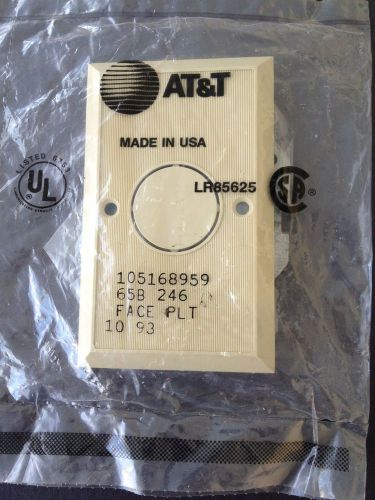 Lot Of 63 AT&amp;T Face Plates 105168959 New Original Bag Made In USA