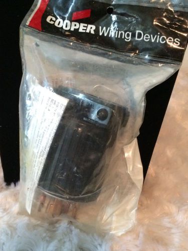 Cooper Wiring Devices 4 Prong Plug  Still In Sealed Package