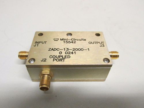 Mini-circuits ZADC-13-2000-1 Directional Coupler SMA connector