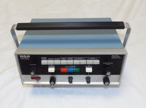 Vintage RCA WR-515A Master Chro-Bar Signalist Color Bar Generator 1970’s