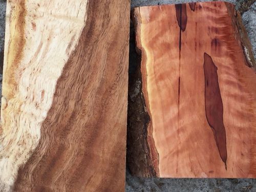 Assorted Tropical Hawaiian Reclaimed Wood Longong And Monkeypod 8-14&#034;x4-7x2