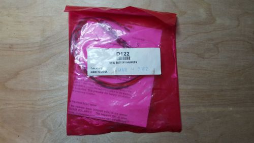 BOSCH SECURITY ALARM SYSTEM DUAL BATTERY HARNESS CABLE ASSY. D122 / D122L *NEW*
