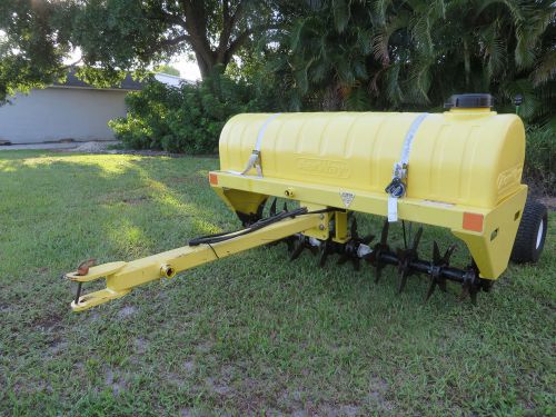 Aerway awghp-75-2t7-db turf aerator 75&#034; shattertine tow type plastic tank weight for sale