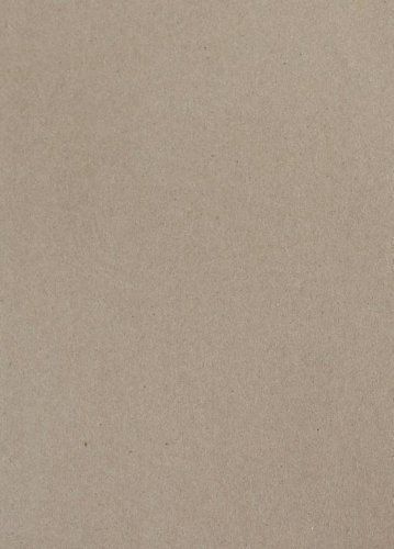Kraft Paper Sheets by Quiescence - 8.5 X 11 In. - 50 Lb. Cover - Brown Bag Paper