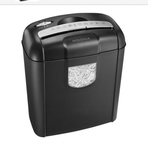 Insignia 6 Sheet Crosscut Shredder Protect Your Identity