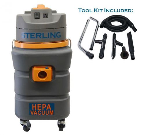 Sterling HEPAPro 13, 13 Gal. Dry Genuine HEPA Vacuum (Exceeds EPA&#039;s RPP Rule)