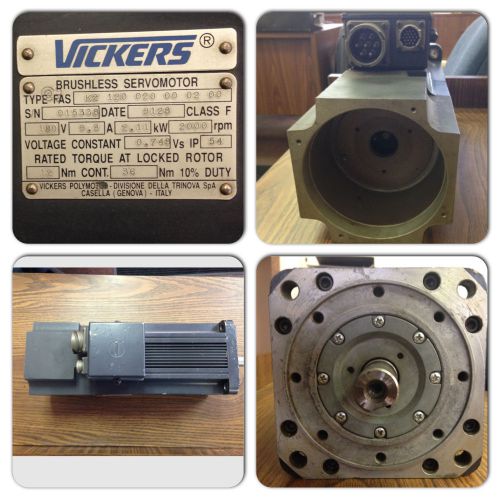 Vickers Brushless Servomotor