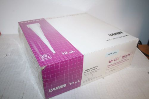 Rainin RT-10 Autoclavable Finepoint Precision Pipette Tips 10uL, 960 tips