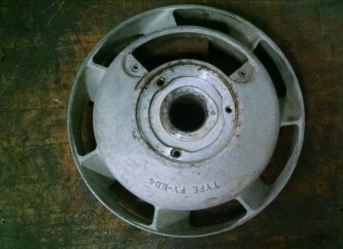 Antique Vintage Stationary Single Cylinder Maytag Engine Flywheel And Magnet