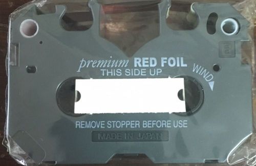 Fastback Foilfast red Metallic Printer Cartridge - 80M Free Shipping