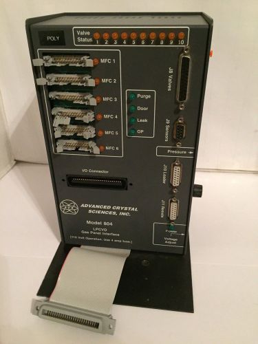 Advanced Crystal Sciences model 804 LPCVD Gas Panel Interface