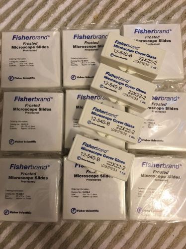 FISHERBRAND MICROSCOPE SLIDES 25x75x1.0mm FROSTED PRECLEANED 12-552-3