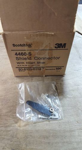 BOX OF 94 3M 4460-S SHIELD CONNECTORS  W9