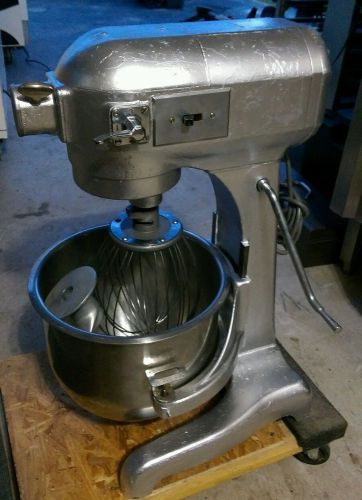Hobart A-200 20QT Mixer with Bowl and Two Attachments