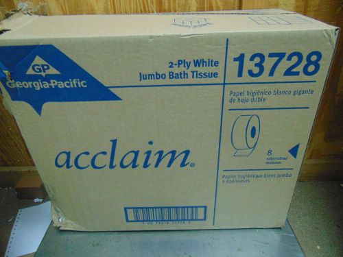 Acclaim 2-Ply, Jumbo Jr. Bathroom Tissue White 1000 Linear ft 8 Roll 13728