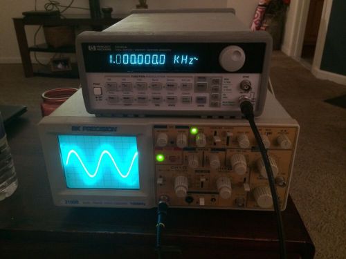 Hewlett Packard 33120a 15 MHz Function Generator TESTED Signal HP